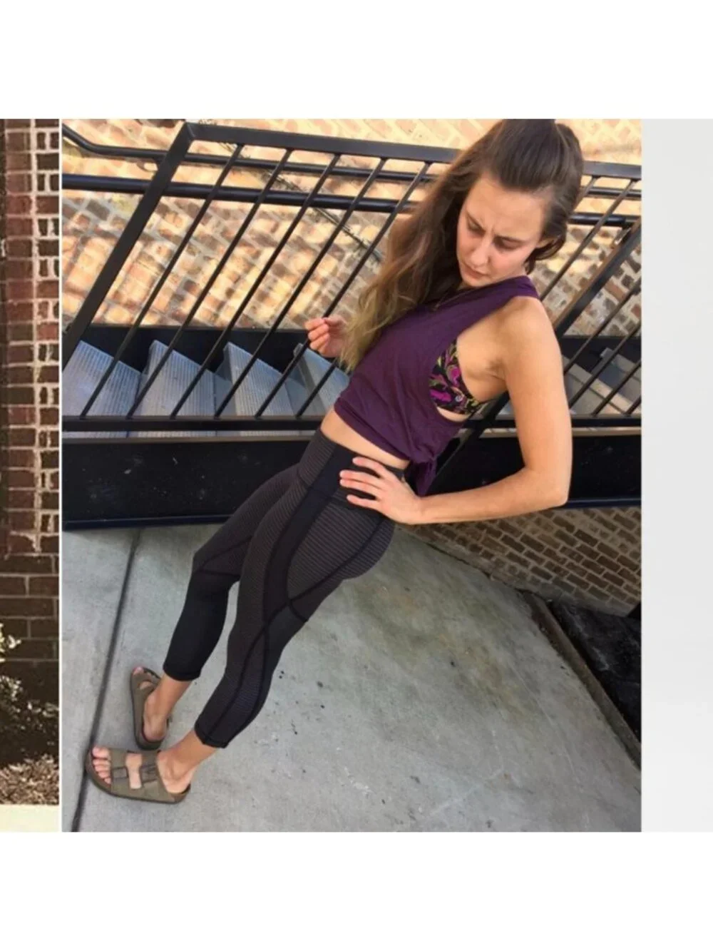Lululemon Conduit Crop Black